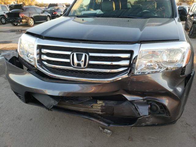 2014 HONDA PILOT LX 5FNYF3H22EB007064
