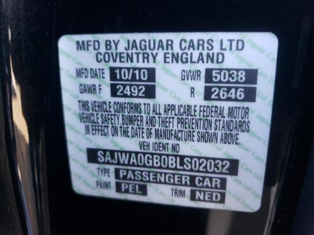2011 JAGUAR XF PREMIUM SAJWA0GB0BLS02032