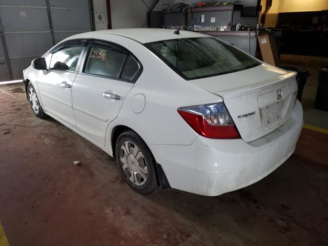 2012 HONDA CIVIC HYBR JHMFB4F33CS010154