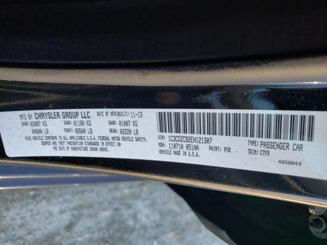 2014 DODGE AVENGER SX 1C3CDZCB2EN121307