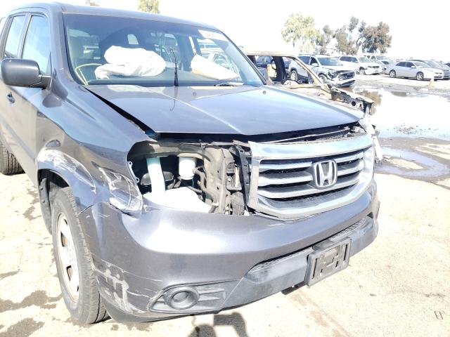 2013 HONDA PILOT LX 5FNYF3H24DB014192