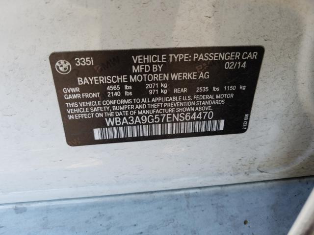 2014 BMW 335 I - WBA3A9G57ENS64470