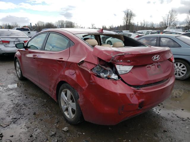 2012 HYUNDAI ELANTRA GL - KMHDH4AE9CU355513