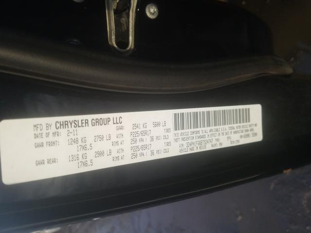2011 DODGE JOURNEY MA 3D4PH1FG6BT524747