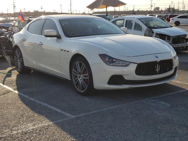 2015 MASERATI GHIBLI S ZAM57RTA5F1144104