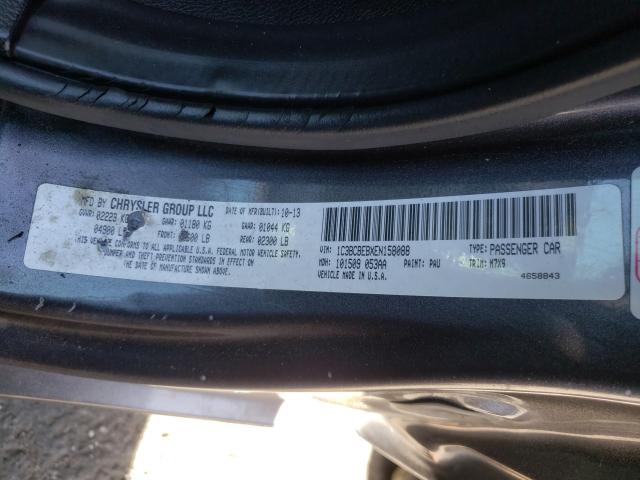 2014 CHRYSLER 200 TOURIN - 1C3BCBEBXEN158088