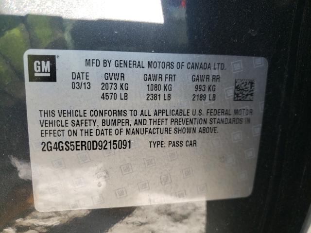 2013 BUICK REGAL PREM 2G4GS5ER0D9215091