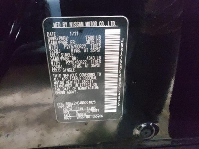 2011 INFINITI QX56 JN8AZ2NE4B9004825