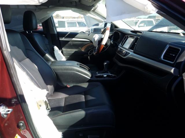 2019 TOYOTA HIGHLANDER - 5TDJZRFH0KS981345