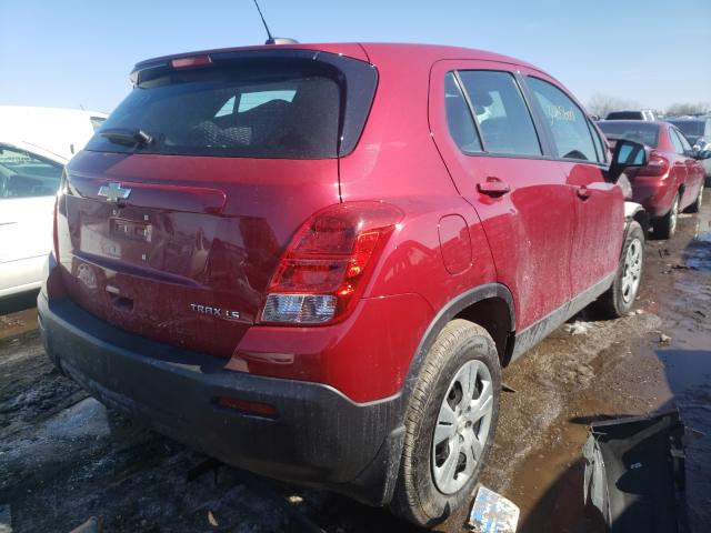 2015 CHEVROLET TRAX LS KL7CJKSB6FB146451