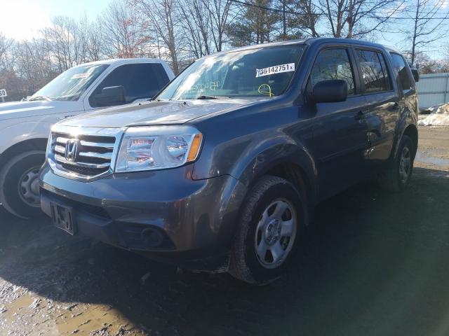 2013 HONDA PILOT LX 5FNYF4H23DB070002