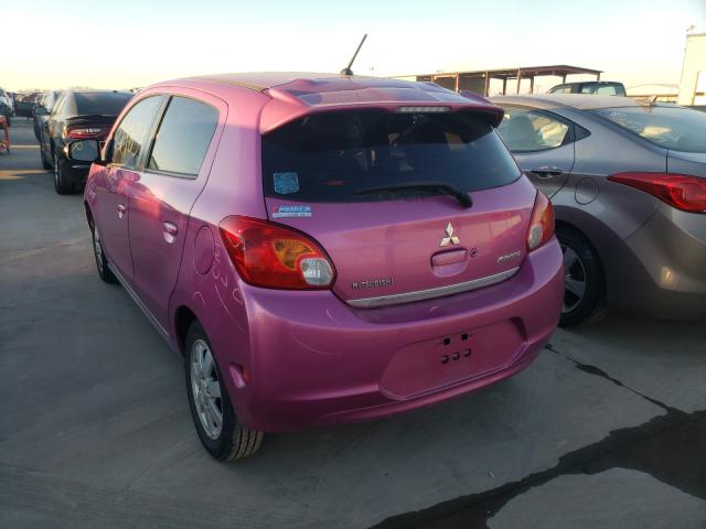 2015 MITSUBISHI MIRAGE ES ML32A4HJ3FH013459