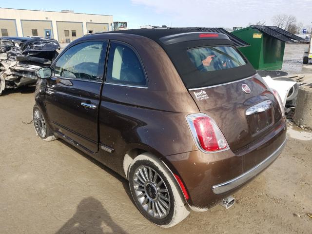 2012 FIAT 500 LOUNGE 3C3CFFER5CT109491