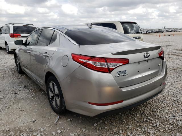 2013 KIA OPTIMA HYB KNAGM4AD2D5043806