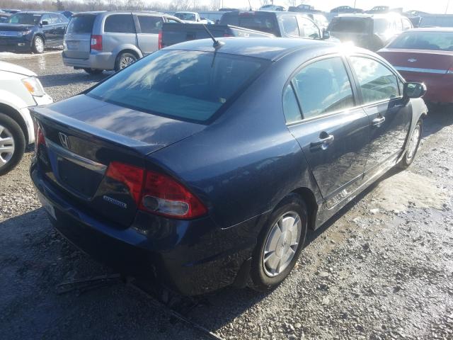 2010 HONDA CIVIC HYBR JHMFA3F22AS001284