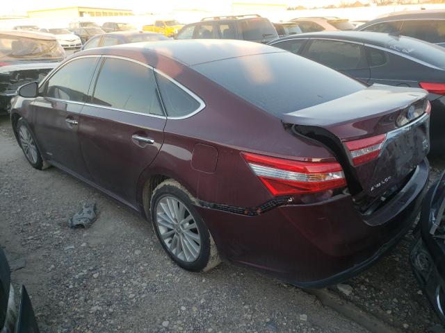 2013 TOYOTA AVALON HYB 4T1BD1EB0DU011829