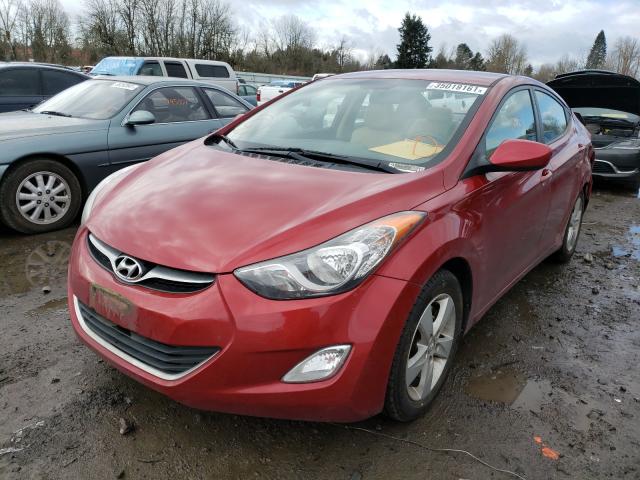 2012 HYUNDAI ELANTRA GL - KMHDH4AE9CU355513