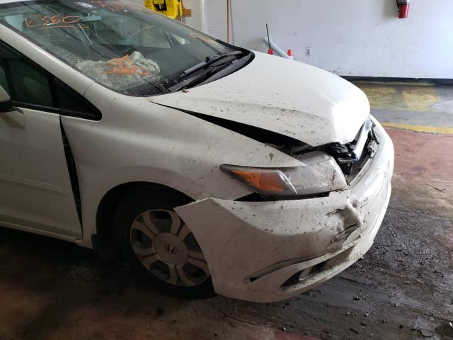 2012 HONDA CIVIC HYBR JHMFB4F33CS010154