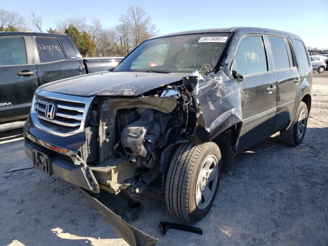2013 HONDA PILOT LX 5FNYF3H28DB034588