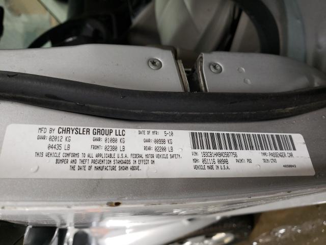 2010 DODGE CALIBER EX 1B3CB1HA9AD587756