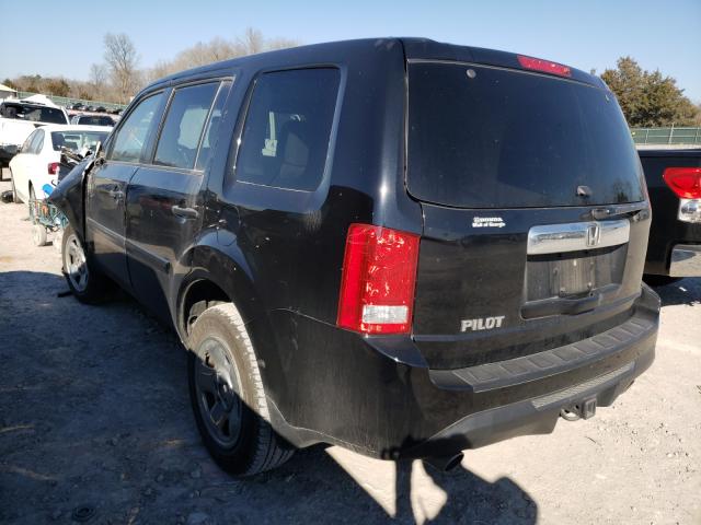 2013 HONDA PILOT LX 5FNYF3H28DB034588