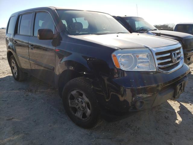2013 HONDA PILOT LX 5FNYF3H28DB034588