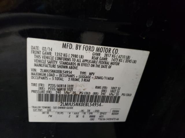 2014 LINCOLN MKT 2LMHJ5NK0EBL54954