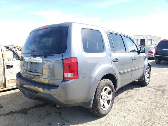 2013 HONDA PILOT LX 5FNYF3H24DB014192