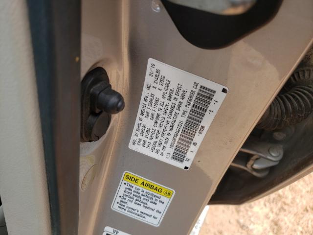 2010 ACURA TL 19UUA8F56AA013221