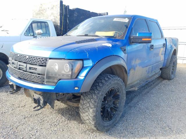 2012 FORD F150 SVT R 1FTFW1R68CFC16055