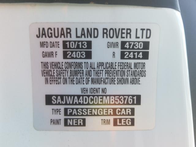 2014 JAGUAR XKR SAJWA4DC0EMB53761