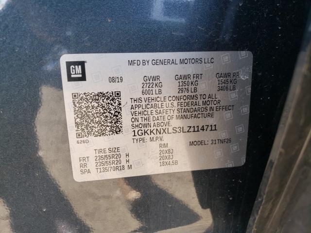 2020 GMC ACADIA DEN 1GKKNXLS3LZ114711