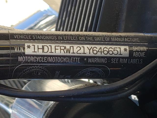 2001 HARLEY-DAVIDSON FLHRCI 1HD1FRW121Y646651