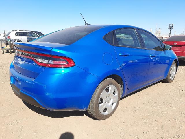 2016 DODGE DART SE 1C3CDFAA4GD570831