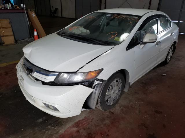 2012 HONDA CIVIC HYBR JHMFB4F33CS010154