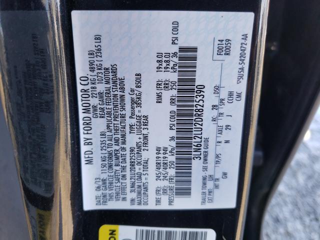 2013 LINCOLN MKZ HYBRID 3LN6L2LU2DR825390