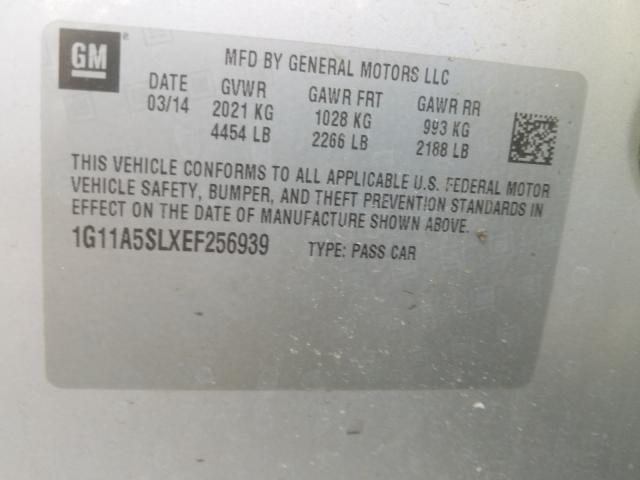 2014 CHEVROLET MALIBU LS - 1G11A5SLXEF256939