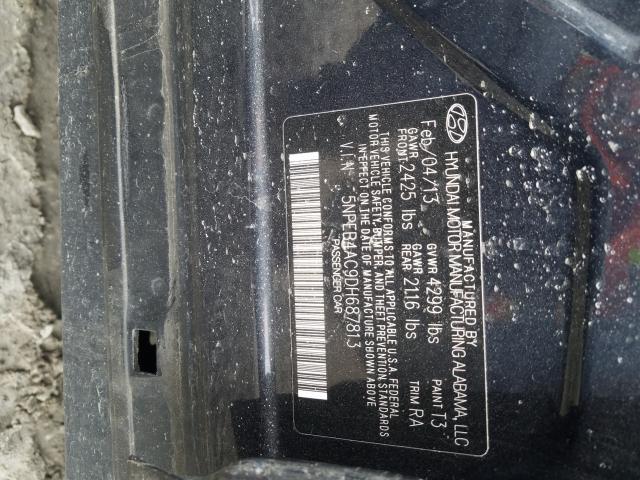 2013 HYUNDAI SONATA GLS 5NPEB4AC9DH687813