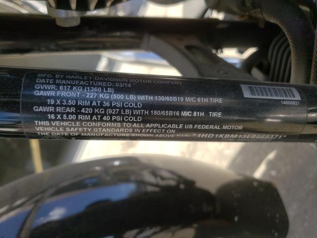 2014 HARLEY-DAVIDSON FLHX STREE 1HD1KBM13EB669371