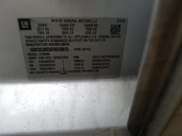 2015 CHEVROLET SUBURBAN C 1GNSCJKC6FR579813