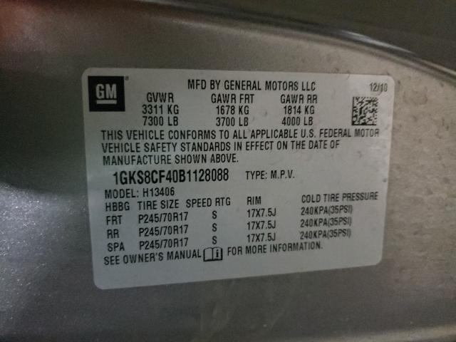 2011 GMC SAVANA G15 1GKS8CF40B1128088