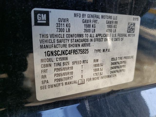 2015 CHEVROLET SUBURBAN C 1GNSCJKC4FR575825