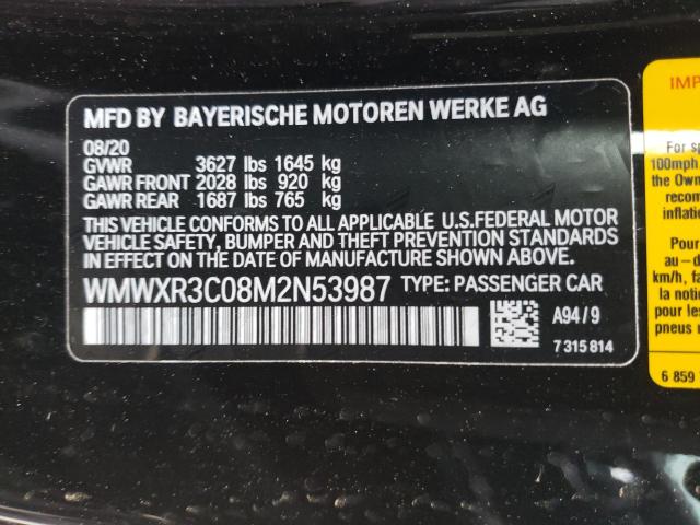 2021 MINI COOPER CLU WMWXR3C08M2N53987