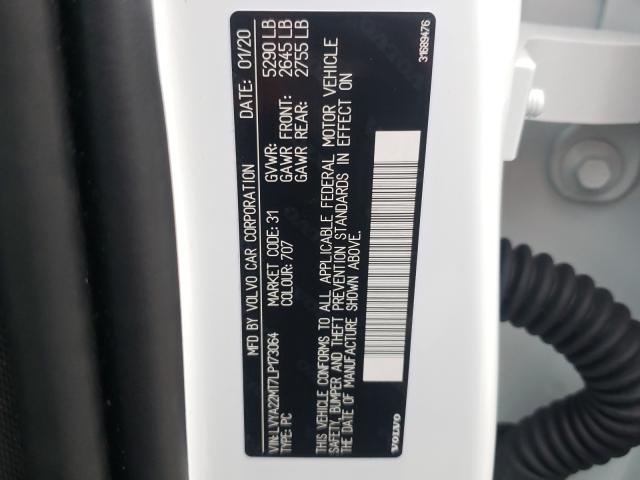 2020 VOLVO S90 T6 OCE LVYA22MT7LP173064