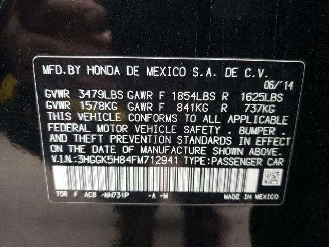 2015 HONDA FIT EX 3HGGK5H84FM712941