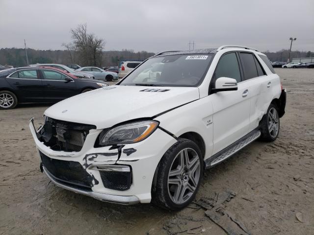 2015 MERCEDES-BENZ ML 63 AMG 4JGDA7EB2FA587155