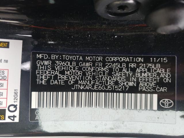 2016 TOYOTA SCION IM JTNKARJE6GJ515217