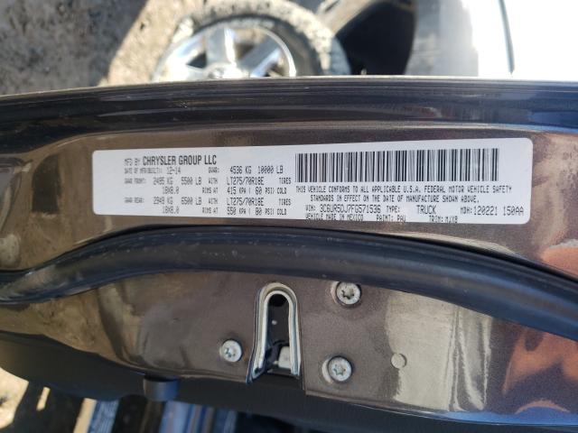 2015 RAM 2500 SLT 3C6UR5DJ7FG571536