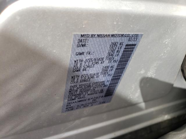 2013 NISSAN 240SX BASE 5N1AR2MM6DC642628