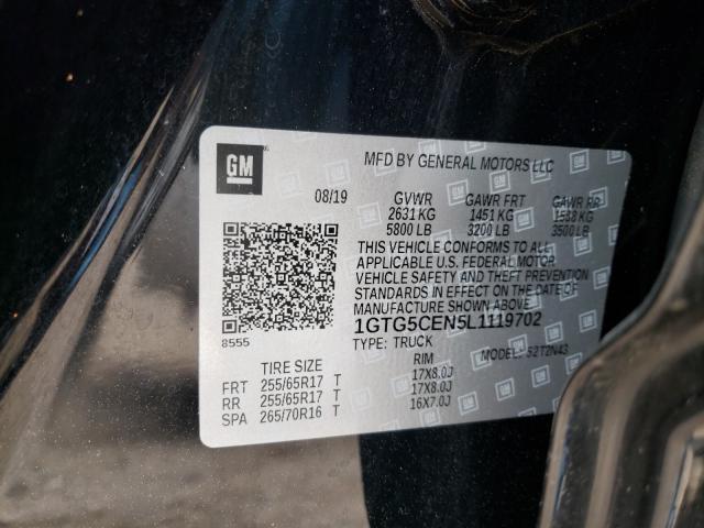 2020 GMC CANYON SLE 1GTG5CEN5L1119702